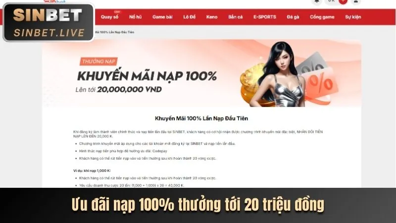 Các chương trình khuyến mãi và trò chơi hấp dẫn tại 95win